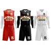 Custom Sublimation Basketball Jersey Low MOQ Team Uniform Set Basketball Wear Basketball Uniforms