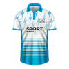 Unisex 100% Polyester Full Sublimation Polo Sports Shirts Custom Printed Polo Shirts