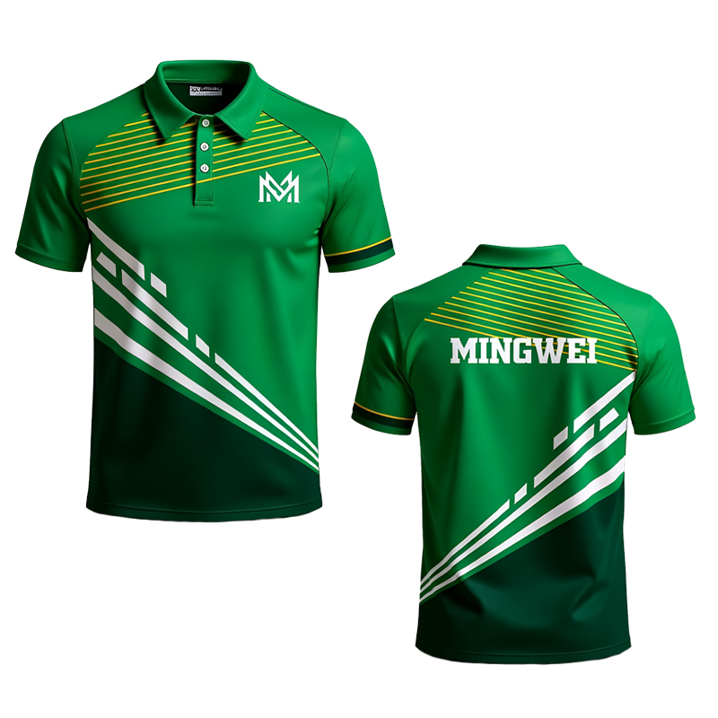 High Quality Custom Logo Team Polo Shirts Polyester Dry Fit Breathable Polo Shirt 