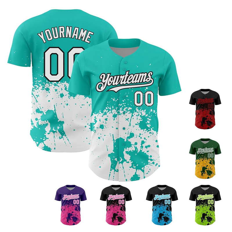 Hot Selling Custom Men's Professional Baseball Jerseys And Pants Breathable Sublimation Baseball Uniforms Practice Adult Softball Jersey