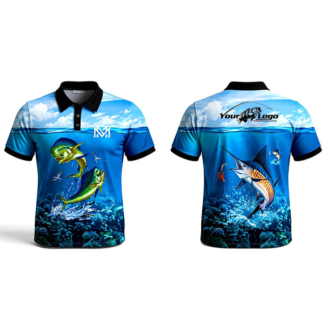 Wholesale Long Sleeve Quick Dry Fishing Shirts Fishing Tournament Shirts